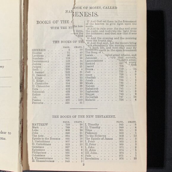 The Holy Bible The British and Foreign Bible Society red edges 1950's? - Picture 6 of 8